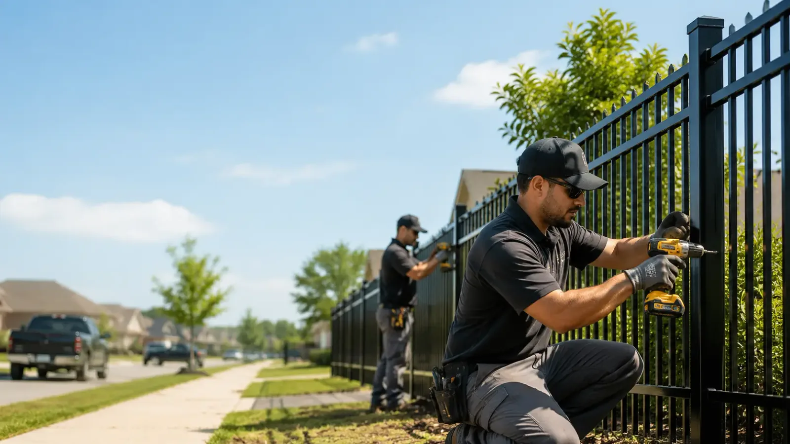 Metal Fence Installation in Altoona, WI